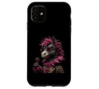 Verre à vin élégant avec Motif d'âne Coque pour iPhone 11