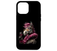 Verre à vin élégant avec Motif d'âne Coque pour iPhone 12 Pro Max