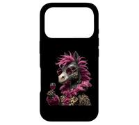 Verre à vin élégant avec Motif d'âne Coque pour iPhone 17 Pro