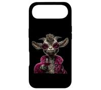 Verre à vin élégant avec Motif de chèvre Coque pour iPhone Air