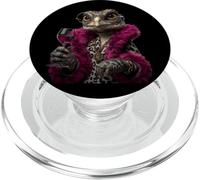 Verre à vin élégant en Forme de Portrait de Tortue PopSockets PopGrip pour MagSafe