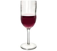 Verre à vin en plastique - ORION - 320 ml - Incassable - Lave-vaisselle - 7 cm diamètre - 21,5 cm hauteur