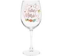 verre à vin future mariée 23cm or rose - générique cd9016 Rose G