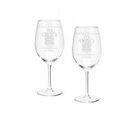 Verre à vin gravé « The New Prince & Princess of Wales » William & Catherine (1)