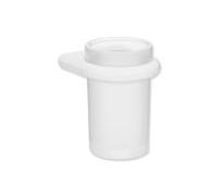 Verre à vin Hewi Série 480 480.04.00060DX avec support, revêtement par poudre blanc mat profond