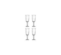 Verre à vin Lot de 4 en verre recyclé transparent Asha