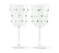 Verre à vin Nob H 20cm lot de 2 H 20cm x Ø 8,5cm