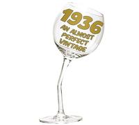 Verre à Vin Penché pour le 90ème Anniversaire - Version Anglaise : « An Almost Perfect Vintage » - 440 ml