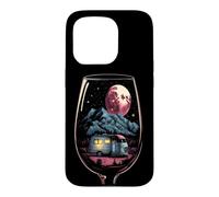 Verre à vin pour Camping-Car, Caravane, Camping Coque pour iPhone 15 Pro