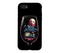 Verre à vin pour Camping-Car, Caravane, Camping Coque pour iPhone SE (2020) / 7/8