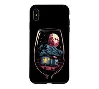 Verre à vin pour Camping-Car, Caravane, Camping Coque pour iPhone XS Max
