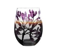 Verre À Vin Quatre Saisons - Verres À Vin Peints À La Main, Collection Arbre Des Quatre Saisons | Verres En Criŝtal Décorés Motif Printemps, Été, Automne, Hiver, Pour Dégustation, Cocktails, Cadeau