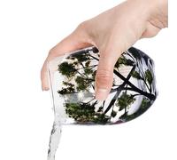 Verre À Vin Quatre Saisons - Verres À Vin Peints À La Main, Collection Arbre Des Quatre Saisons | Verres En Criŝtal Décorés Motif Printemps, Été, Automne, Hiver, Pour Dégustation, Cocktails, Cadeau