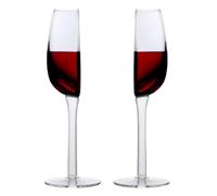 Verre à Vin Rouge, Verre à Vin Blanc 140 ML, Verres à Vin Portables, Verres à Vin Longue Manche Réutilisables Verre à Vin Rouge Demi Rouge Flexible avec Tige Anniversaire Anniversaire