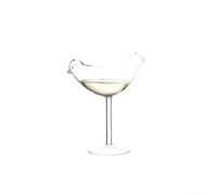 Verre à vin sans pied aviaire conçu pour une performance constante, que ce soit utilisé seul ou avec d'autres pièces de vaisselle