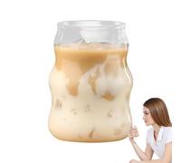 Verre à vin sans tige, verres à bière - Verres à café portables pour boire - Jolies verres à cocktail, tasses à café sans tige résistantes à la chaleur pour le mariage des va