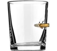 Verre À Whisky Incrustée D'une Vraie Balle Verre Alcool