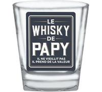 Verre à whisky - le whisky de papy NOIR G