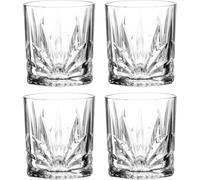 Verre À Whisky/Spiritueux En Cristal Taillé Léonardo Capri 330ml - Ensemble De 4