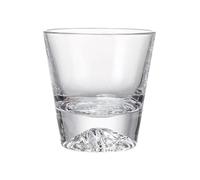 Verre à whisky transparent de style japonais Maya Star, souvent utilisé dans le whisky, la bière - verre tridimensionnel A1 à fond Fuji