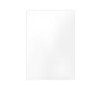 Verre acrylique pour cadre 1,5 mm. Feuille de verre synthétique. Plaque synthétique vitre de remplacement. Verre acrylique transparent - 20x50 cm (200x500 mm) - A l'unité -