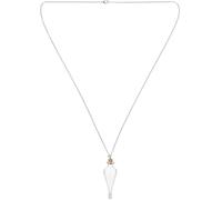 Verre Argenté Collier Pendentif Décoratif, Bouteille Miniature Voyage