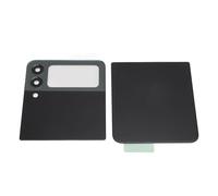 Verre Arrière de Remplacement pour Galaxy Z Flip 3/ Z Flip 3 5G F711 pour Galaxy Z Flip 3/ Z Flip 3 5G F711, Coque Arrière en Verre avec Ruban Adhésif pré-installé et Objectif