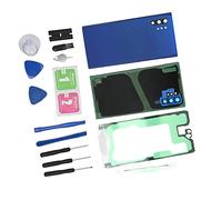 Verre Arrière pour Note 10 Plus, Ajustement Précis (Blue) | Verre durable, Installation facile, Adhésif étanche, Compatible avec Note 10 Plus