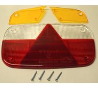 Verre Aspöck pour feu arrière Multipoint 3, utilisable à gauche ou à droite