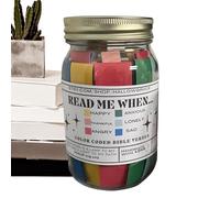 Verre avec versets bibliques pour émotions et sentiments - 67 codes de couleur Cartes versets bibliques portables faits à la main | Cartes de prière uniques pour susciter le bonheur, égayer des amis