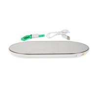 Verre Balance Trempé Numérique de Bain en Compacte Salle Noire | Mesure Précise, Format Mini pour Maison, Structure Plastique et Verre Trempé, Usage Familial