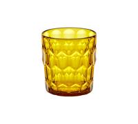 VERRE BAS "VANITY" DÉCOR N°3 Saffron yellow