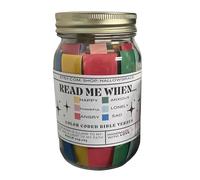 Verre Bible verset biblique, boîte cadeau avec message positif, carte de prière inspirante du verset biblique, message biblique message, cartes bibliques faites à la main, verre