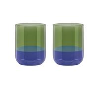 Verre Bicolore lot de 2
