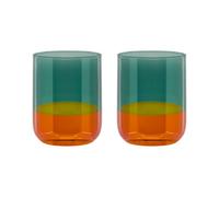 Verre Bicolore lot de 2