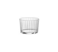 Verre bodega à côtes 21,5 cl (lot de 6) - Luigi - Transparent / Cristal - Verre Cristallin