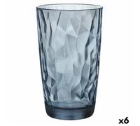 Verre Bormioli Rocco Bleu Verre (470 Ml) (6 Unités)