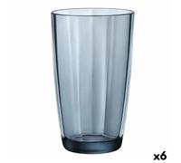 Verre Bormioli Rocco Pulsar Bleu verre (470 ml) (6 Unités)