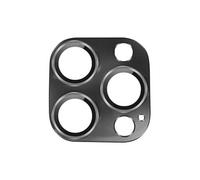 Verre Caméra pour iPhone 15 Pro et 15 Pro Max Cadre Alliage Aluminium Gris foncé