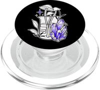 Verre Champignon en Cristal améthyste PopSockets PopGrip pour MagSafe