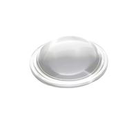 Verre convegé avec chaleur lentille convexe avec haute transmission pour module de lumière LED, couverture de perles | Amplificateur inerte cercle clair pour les leçons de science, laboratoire