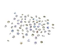 Verre Cristal Art Décoration Diamant 3D Conseils Ornement Shinys Pendentif Ornements Manucure Accessoires
