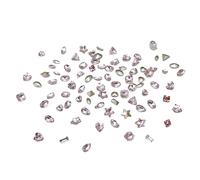 Verre Cristal Art Décoration Diamant 3D Conseils Ornement Shinys Pendentif Ornements Manucure Accessoires