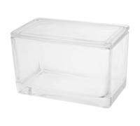 Verre Cuvette de Coloration Support Vertical et Horizontal, 60 Lames | Haute Transparence, Grosse Capacité, Usage Médecine et Recherches, Accessoire pour Microscope