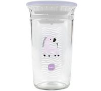 Verre d'apprentissage Zèbre violet (290ml)