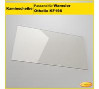 Verre De Cheminée Pour Wamsler Othello KF198 Vitre De Four & Vitre De Cheminée