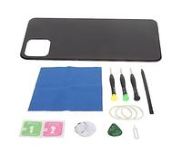 Verre de Couverture Arrière pour Google Pixel 4, Couvercle de Porte Arrière de Remplacement avec Kit Complet, Boîtier de Panneau de Porte de Batterie Arrière