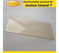 Verre De Foyer Pour Justus Island7, Vitre De Foyer & Vitre De Cheminée