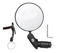 Verre De Guidon Réglable - Verre De Rétroviseur De Moto, Verre De Vélo Pour Guidon, Verre De Vélo Pliable, Verre Convexe Réglable Pour Guidon, Verre À Haute Transmission Pour Accessoires De Vélo, Scoo