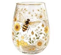 Verre De Jardin Tasse À Café 415 ml Thème Abeille Et Oiseau En Relief